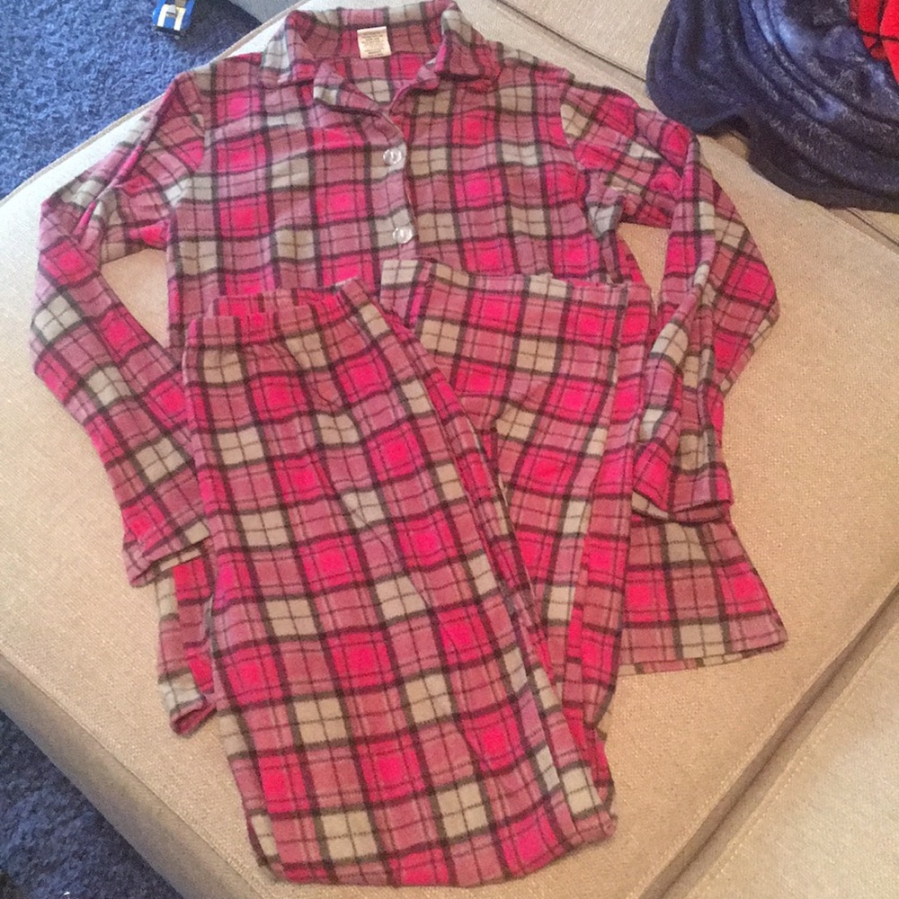 TOTALLY PINK Fleece Pajamas